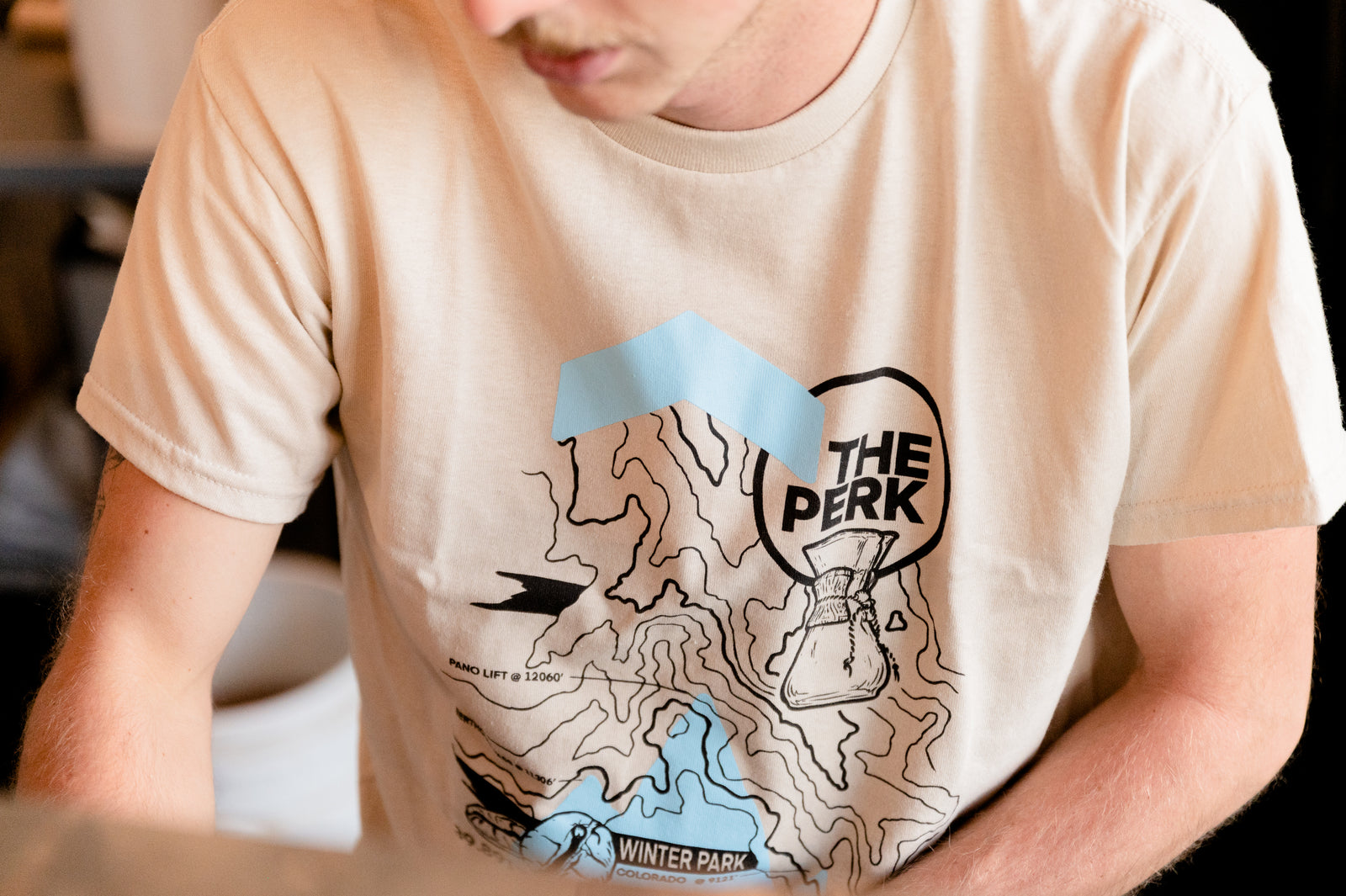 Perk Topography Tee